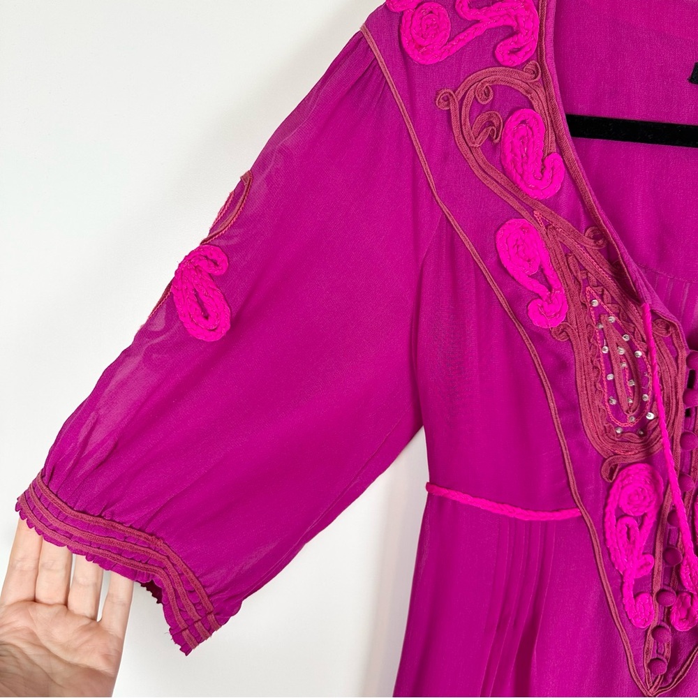 Nanette Lepore Silk Y2K Blouse - Picture 5 of 10